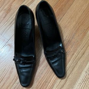 Salvatore Ferragamo black pumps size 6.5